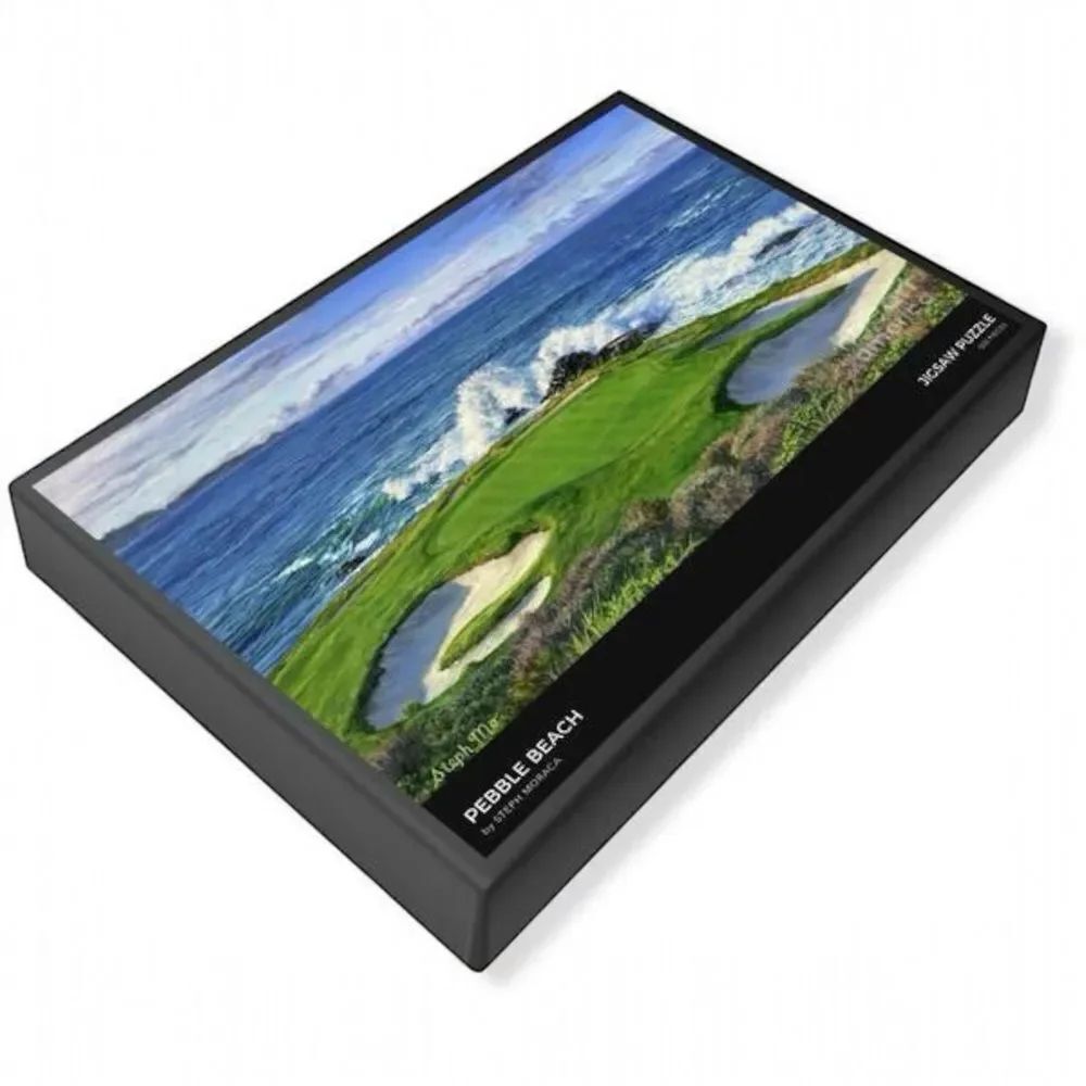 Pebble Beach Jigsaw Puzzle Photo by Steph Moraca 1000 Piece NEW